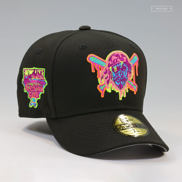 PITTSBURGH PIRATES 2006 ALL-STAR GAME BLACKLIGHT GRAFFITI DRIPS NEW ERA FITTED CAP