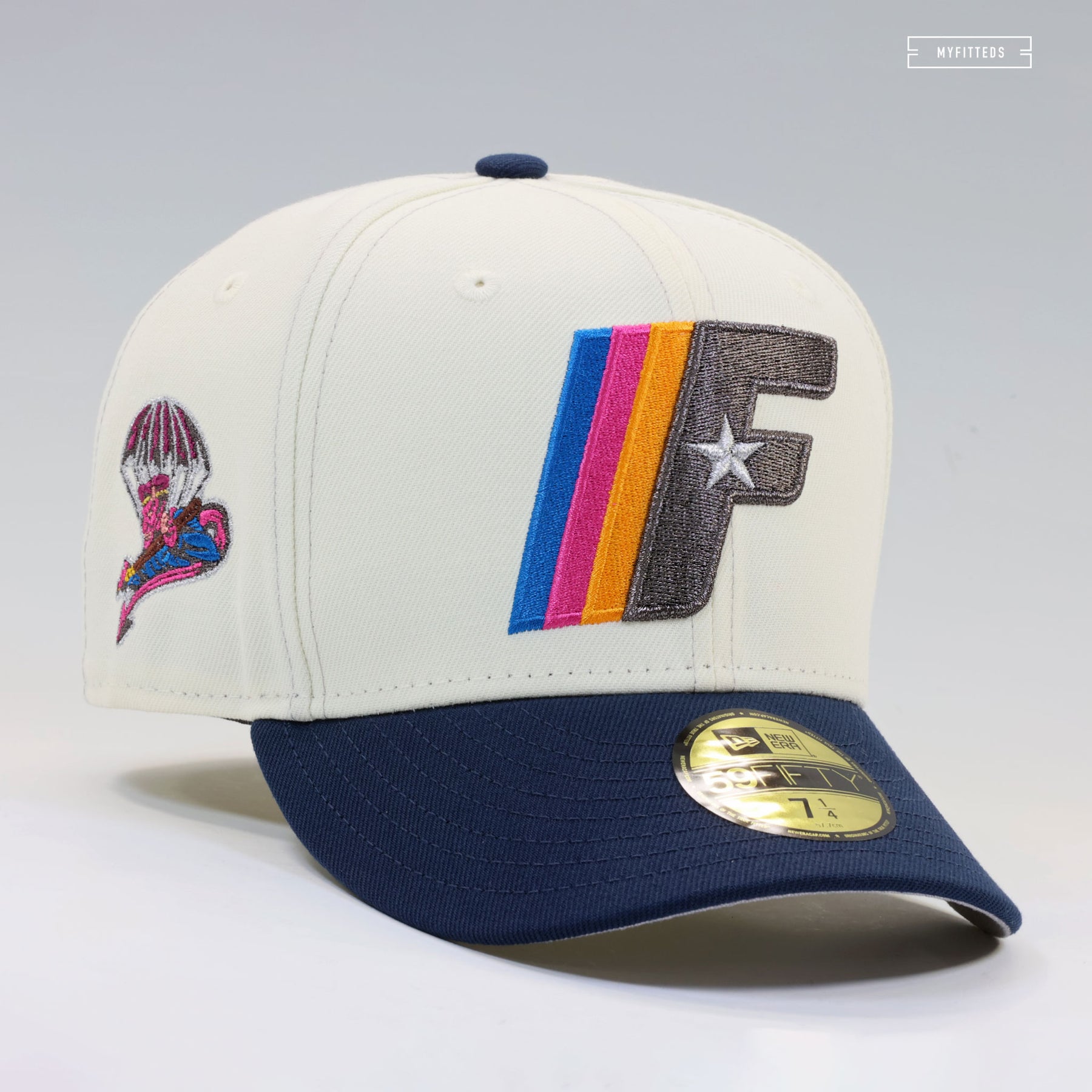 FAYETTEVILLE WOODPECKERS NJ TRANSIT INSPIRED OFF WHITE NEW ERA