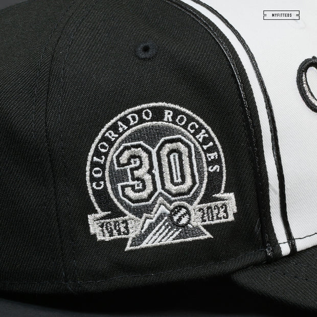 COLORADO ROCKIES 30TH ANNIVERSARY SANNHO INDUSTRIAL HS NEW ERA FITTED CAP
