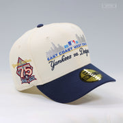 NEW YORK YANKEES VS LOS ANGELES DODGERS 2025 YANKEE & DODGER STADIUM OFF WHITE NEW ERA CAP