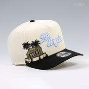 LOS ANGELES LAKERS LAKERS NBA HARDWOOD CLASSICS OFF WHITE 9FIFTY A-FRAME NEW ERA SNAPBACK
