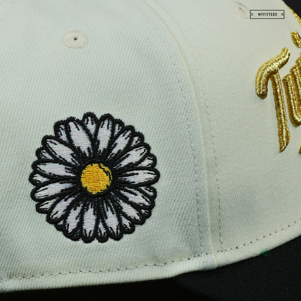 MINNESOTA TWINS "TWIN CITIES DAISY FOR PEACE" OFF WHITE NEW ERA FITTED CAP