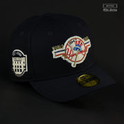 NEW YORK YANKEES 1947 WORLD SERIES LEATHER INLAY ELITE SERIES NEW ERA FITTED CAP