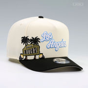 LOS ANGELES LAKERS LAKERS NBA HARDWOOD CLASSICS OFF WHITE 9FIFTY A-FRAME NEW ERA SNAPBACK