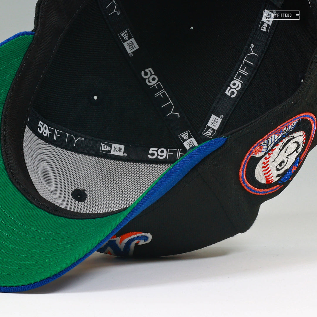 NEW YORK METS MR. MET DROP NEEDLE CHAIN STITCHED JERSEY WORDMARK