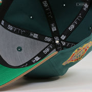 ATLANTA BRAVES 1995 WORLD SERIES CHAMPIONS ATLANTA 1996 OLYMPICS INSPIRED NEW ERA CAP