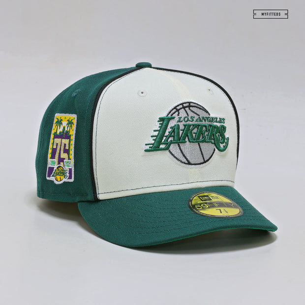 Los Angeles Lakers Black & White 59FIFTY Fitted | New Era