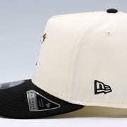 MILWAUKEE BUCKS NBA HARDWOOD CLASSICS OFF WHITE 9FIFTY A-FRAME NEW ERA SNAPBACK