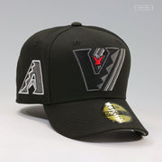 ARIZONA DIAMONDBACKS UPSIDE DOWN STAR WARS DARTH VADER INSPIRED NEW ERA FITTED CAP
