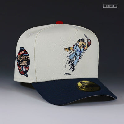 TEXAS RANGERS 2024 ALL-STAR GAME TEXAS "OFF WHITE" 59FIFTY A-FRAME NEW ERA FITTED HAT