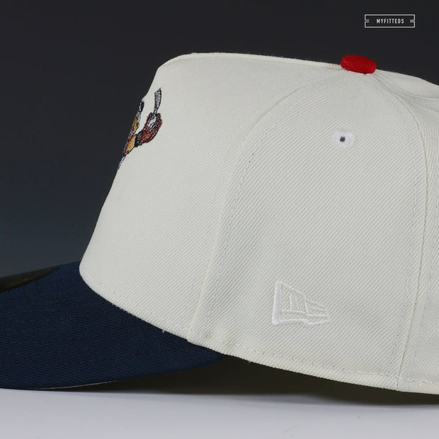 TEXAS RANGERS 2024 ALL-STAR GAME TEXAS "OFF WHITE" 59FIFTY A-FRAME NEW ERA FITTED HAT