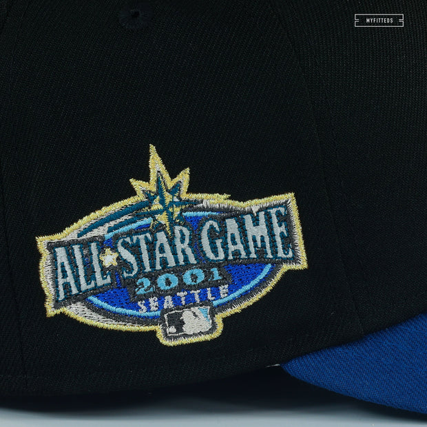 SEATTLE MARINERS 2001 ALL STAR GAME NES SPORTS SET NEW ERA FITTED CAP