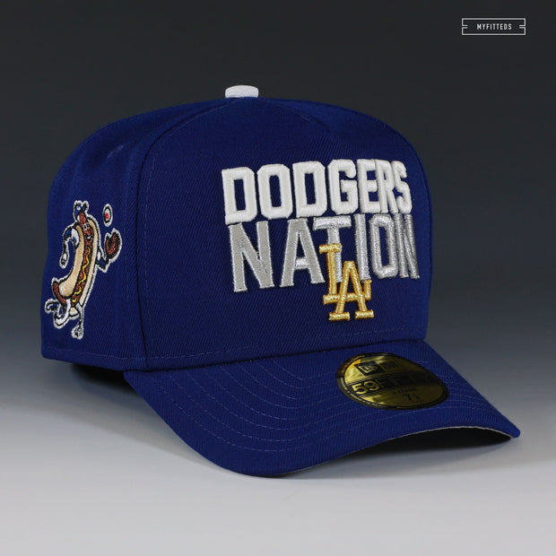 Casquette plate bleue ajustée 59FIFTY Sunlight Pop Los Angeles Dodgers MLB New Era Casquette plate bleue ajustée 59FIFTY Sunlight Pop Los Angeles Dodgers MLB New Era