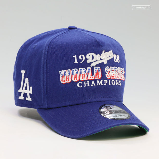 LOS ANGELES DODGERS 1988 WORLD SERIES CHAMPIONS HISTORIC 9FIFTY