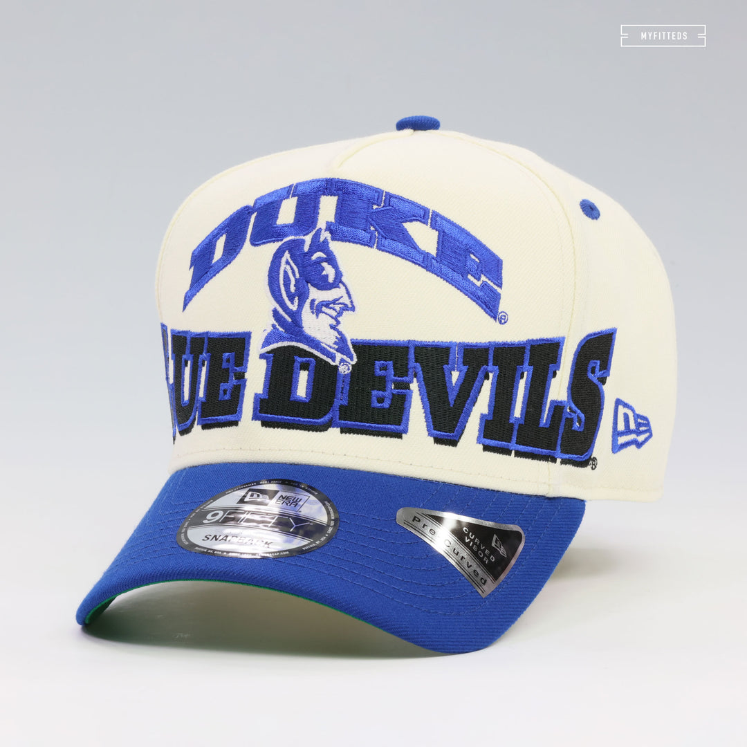 DUKE BLUE DEVILS MARCH MADNESS CHROME 9FIFTY A-FRAME NEW ERA