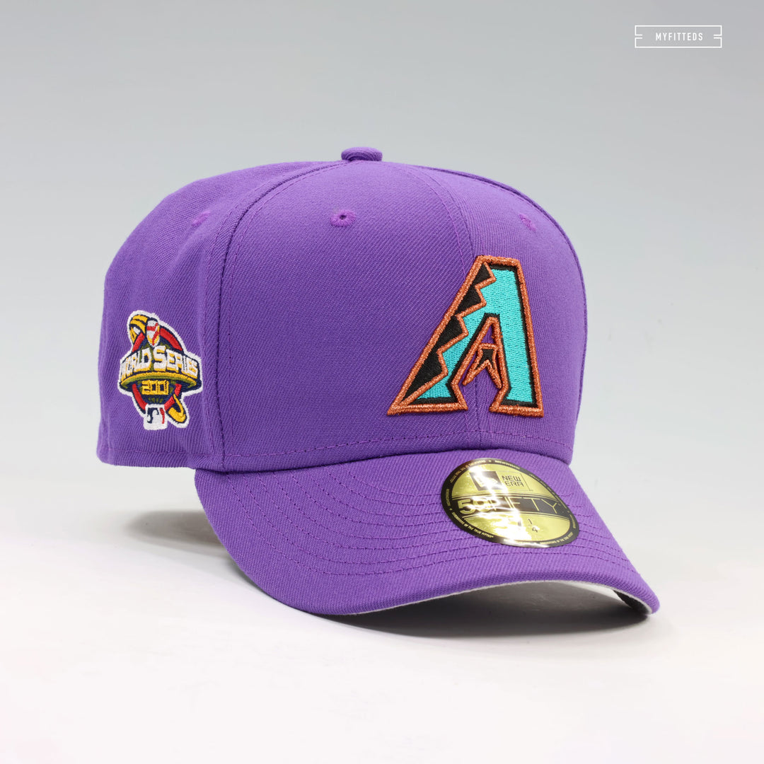 ARIZONA DIAMONDBACKS 2001 WORLD SERIES RETRO ALTERNATE NEW ERA