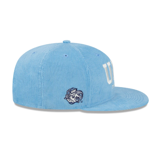 NORTH CAROLINA TAR HEELS VINTAGE CORDUROY NCAA NEW ERA SNAPBACK