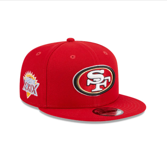 SAN FRANCISCO 49ERS SUPER BOWL XXIX SIDE PATCH PRIMARY NEW ERA