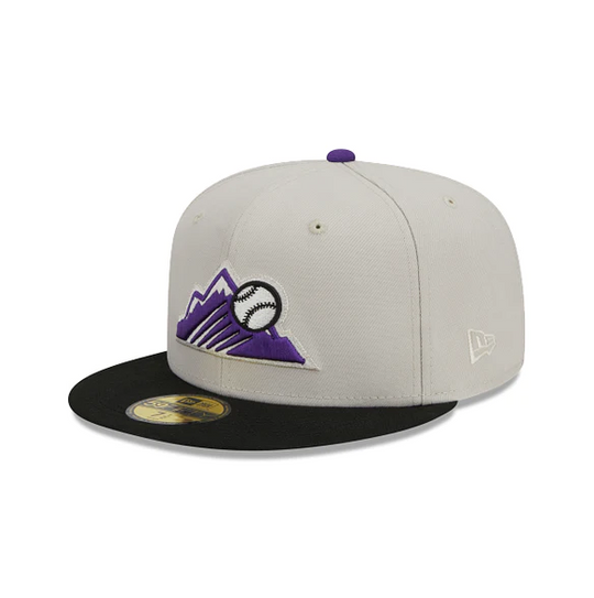 COLORADO ROCKIES X FRESNO GRIZZLIES FARM TEAM NEW ERA FITTED HAT MYFITTEDS