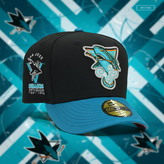 SAN JOSE SHARKS FIFTH SEASON QUETZALLI JIMENEZ SERAPE UV 2 TONE