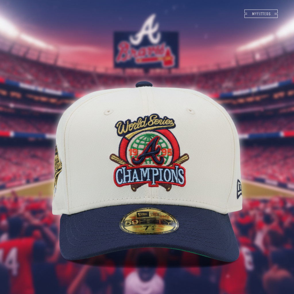 ATLANTA BRAVES 1995 WORLD SERIES CHAMPIONS OFF WHITE NIGHTSHADE