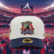 ATLANTA BRAVES 1995 WORLD SERIES CHAMPIONS OFF WHITE NIGHTSHADE