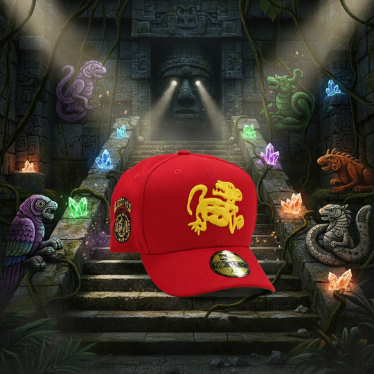 NICKELODEON™ LEGENDS OF THE HIDDEN TEMPLE™ RED JAGUARS™ NEW ERA