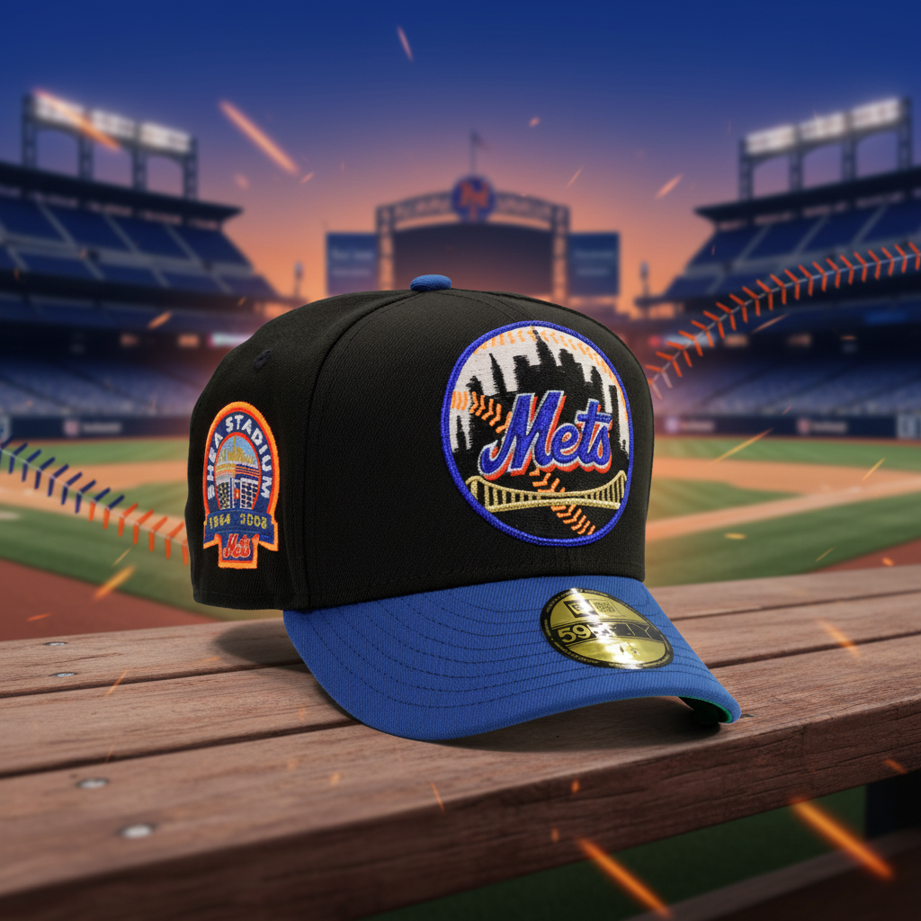 NEW YORK METS SHEA STADIUM 1964-2008 2000 STARTING LINE UP MR. MET
