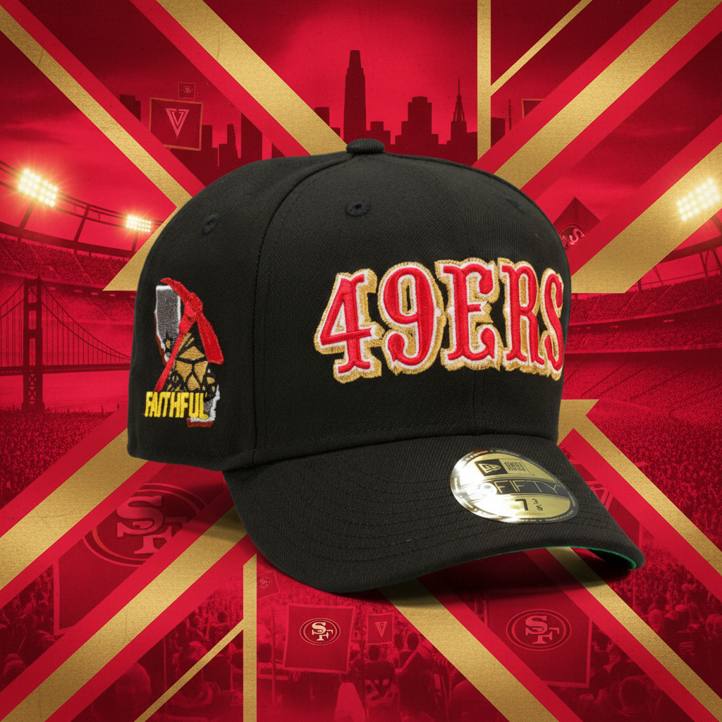 SAN FRANCISCO 49ERS THE 49ER FAITHFUL CLASSIC JET BLACK NEW  display picture 1