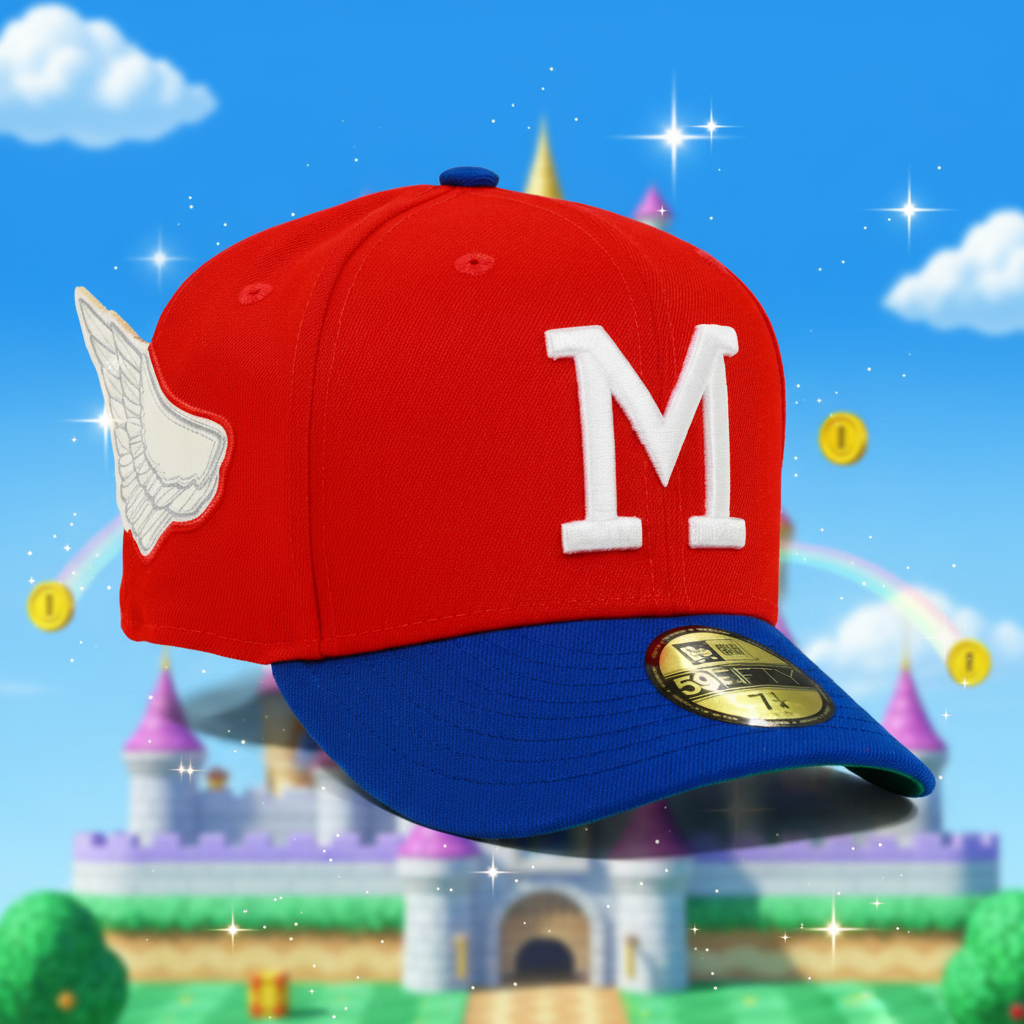 MILWAUKEE BREWERS SUPER MARIO 64 ELITE SERIES WING CAP NEW ERA