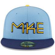 MILWAUKEE BREWERS  CITY CONNECT NEW ERA FITTED HAT