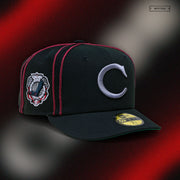 CHICAGO WHITE SOX 1906 WORLD SERIES " JET BLACK WOLF STORM GRAY " NEW ERA FITTED CAP