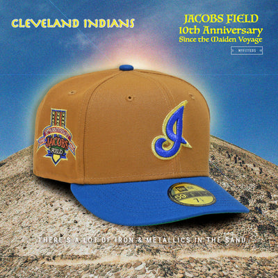 CLEVELAND INDIANS 10TH ANNIVERSARY "IRON MAIDEN POWER SLAVE" INSPIRED NEW ERA FITTED CAP