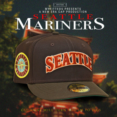 SEATTLE MARINERS "SPIRITED AWAY" INSPIRED NEW ERA FITTED CAP
