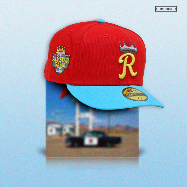 KANSAS CITY ROYALS 2014 ALL-STAR GAME "ROUTE 66 ROY'S MOTEL INSPIRED" NEW ERA HAT