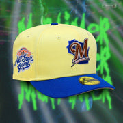 MILWAUKEE BREWERS 2002 ALL-STAR GAME "RICK AND MORTY" INSPIRED NEW ERA HAT