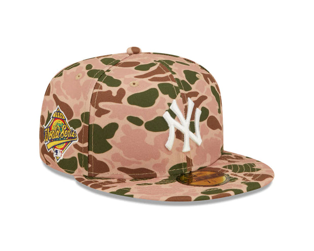 NEW YORK YANKEES 1996 WORLD SERIES DUCK CAMO HUNTER PACK NEW ERA FITTE MYFITTEDS