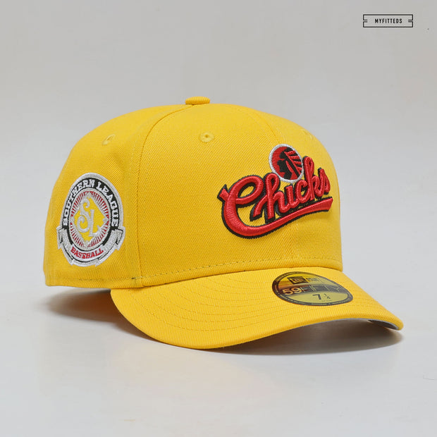 MEMPHIS CHICKS THE REAL SIMPLE PACK ARGENT GOLD NEW ERA FITTED